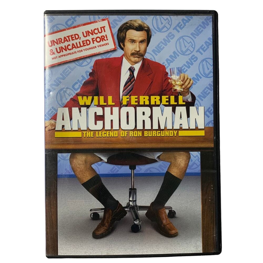 Anchorman:‎ The Legend of Ron Burgundy | DVD | Unrated